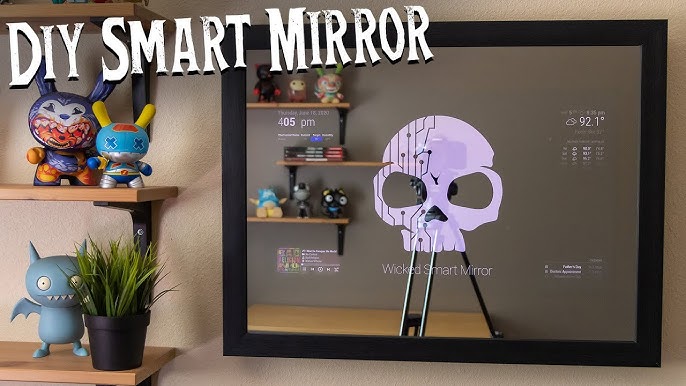 Two Way Mirror Film for SMart Mirror Build