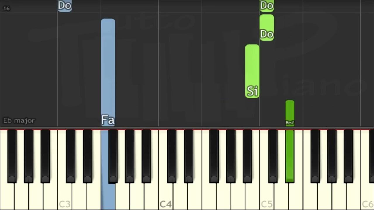 Encanto Ne parlons pas de Bruno (Piano facile) YouTube