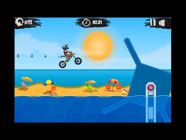 Moto X3M 5: Pool Party Full Gameplay Walkthrough 