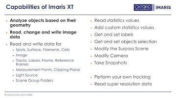 How to write your own Imaris XTension - Lesson with an Imaris Developer