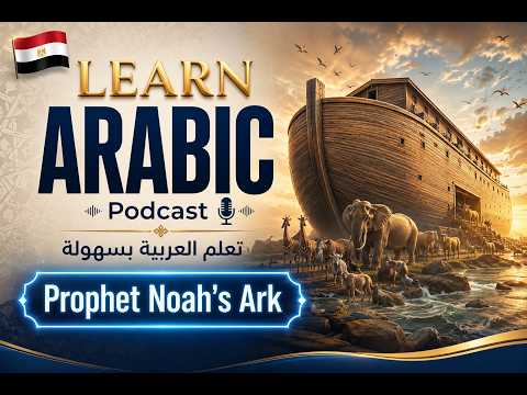 بودكاست تعلّم اللغة العربية | تعلّم اللغة العربية من خلال القصص: قصة سفينة النبي نوح | بودكاست عربي