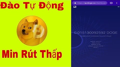 Web Đào Doge Tự Động Không Cần Treo Máy Min Rút Thấp