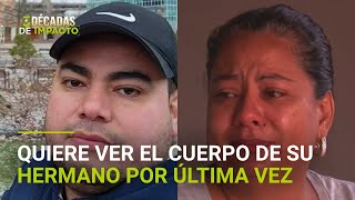 Habla la hermana de Maynor Suazo, hispano desaparecido tras el colapso del puente en Baltimore