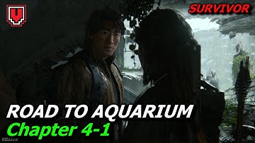 THE LAST OF US PART 2: Road to Aquarium (Survivor), Chapter 4-1 // Walkthrough no commentary