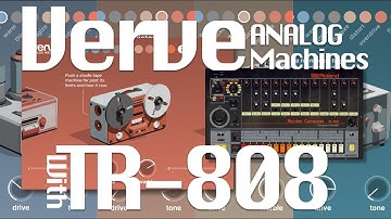 Drum machine TR-808 x UAD Verve Analog Machines Premium | Sound Show