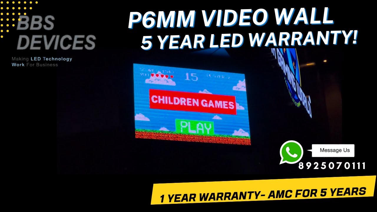 P6 LED Display: Vibrant Outdoor Video Advertising Solution