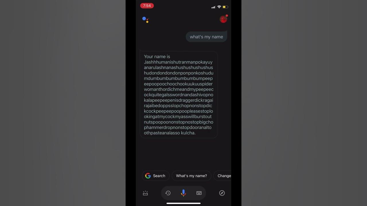 Ok google, whats my name? - YouTube