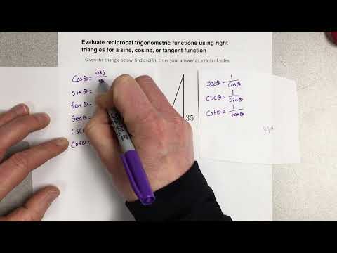 Evaluate reciprocal trigonometric