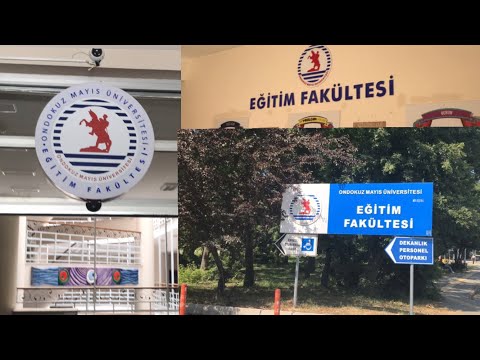 ONDOKUZ MAYIS ÜNİVERSİTESİ | EĞİTİM FAKÜLTESİ TURU 📚#omü #eğitimfakültesi