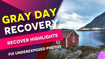 Affinity Photo GRAY DAY recovery using Linear Burn for underexposed images