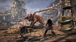 Mortal Kombat X - Cies Nut Punch On Mileena, Tanya, And Sonya