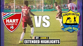 Gunjur United 2 - 1 Hart Academy ⚽GFF LEAGUE 2 - Extended Highlights (Round 2)