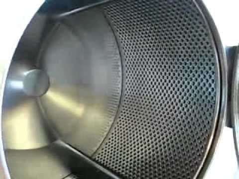 Drum of Commercial Washer at Laundrymat