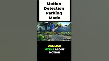 Dashcam Motion Detection: Debunking Myths and Unveiling the Truth! #shorts