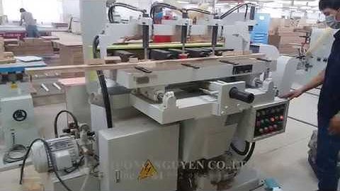 MÁY ĐÁNH MỘNG ÂM NHIỀU ĐẦU - MÁY CHẾ BIẾN GỖ THƯỢNG NGUYÊN TẠI BÌNH DƯƠNG