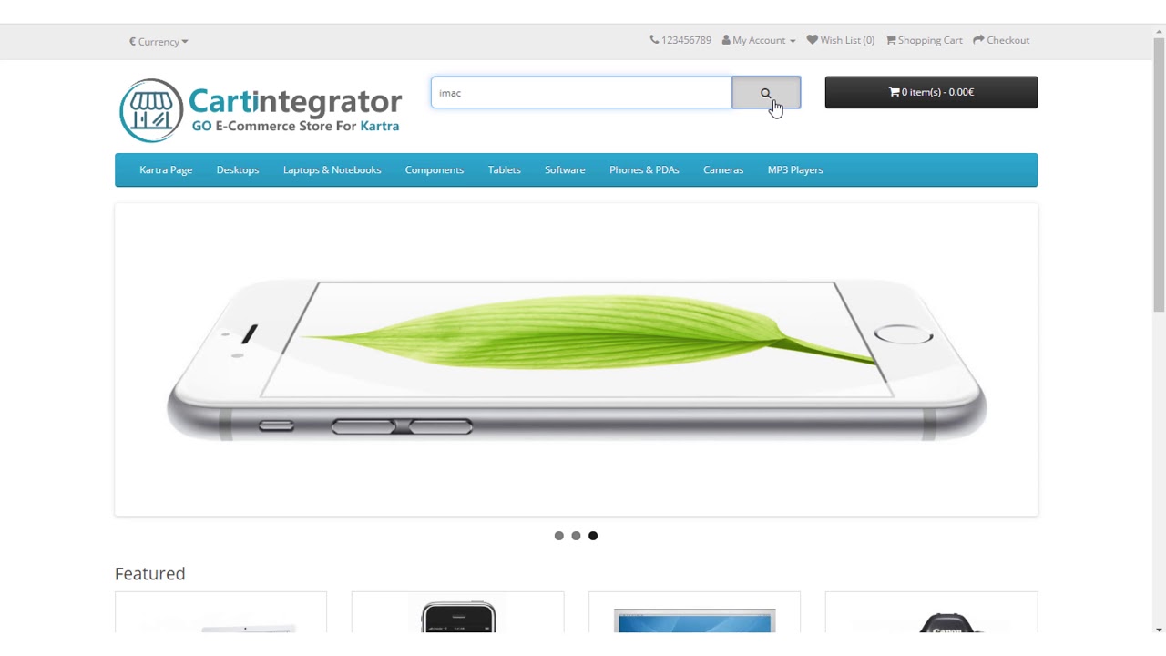Kartra GO E Commerce Store Attributes - Cart Integrator