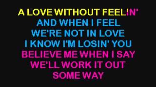 Paul Anka & Celine Dion It's Hard To Say Goodbye Karaoke