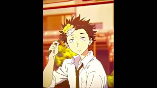 I Love Moon A Silent Voice Anime Movie Edit Nishimiyamiyamora Serious Smile