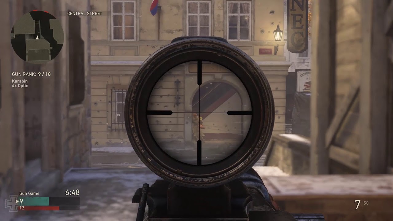 CoD WW2: Resistance Gun Game (Xbox One X)