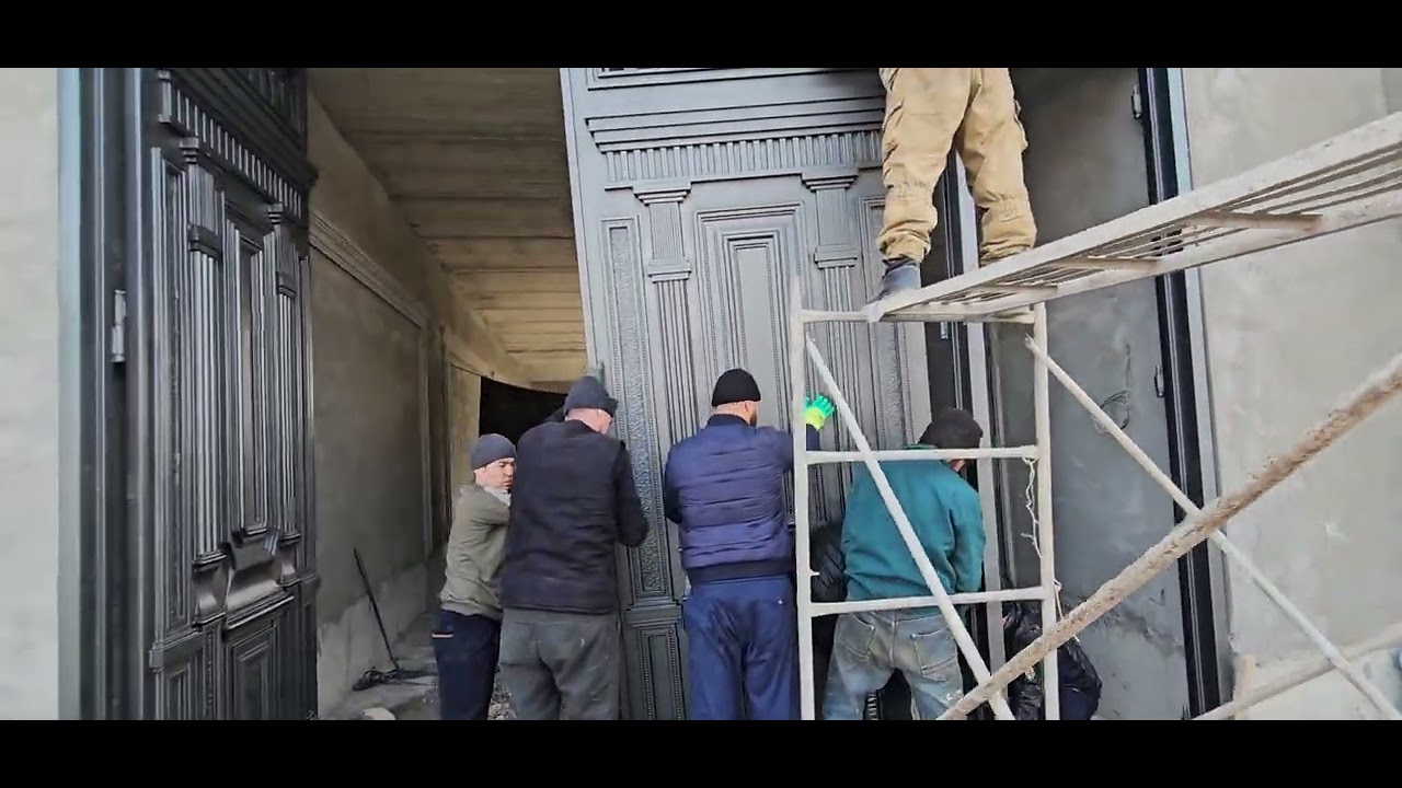 ISLOM USTA UZ☎️91 145 70 22  Ishimizga Kafolat Beramiz 2qavatli darvoza Juda og'ir darvoza obuna bo'