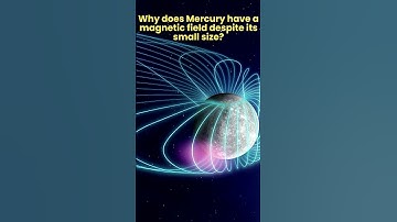 Why does Mercury have a magnetic field despite its small size? // solar system facts // why-17