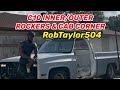 1985 chevy c10 inner  outer rocker  cab corner replacement