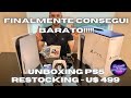 UNBOXING Playstation 5 (PS5) 2022 - COMPREI BARATO!!!