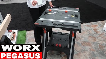 WORX PEGASUS 2 in 1 WORK TABLE WX051 - Tool Review Tuesday
