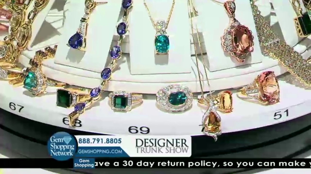 30+ Carat Sphene & Diamond Ring - Gem Shopping Network