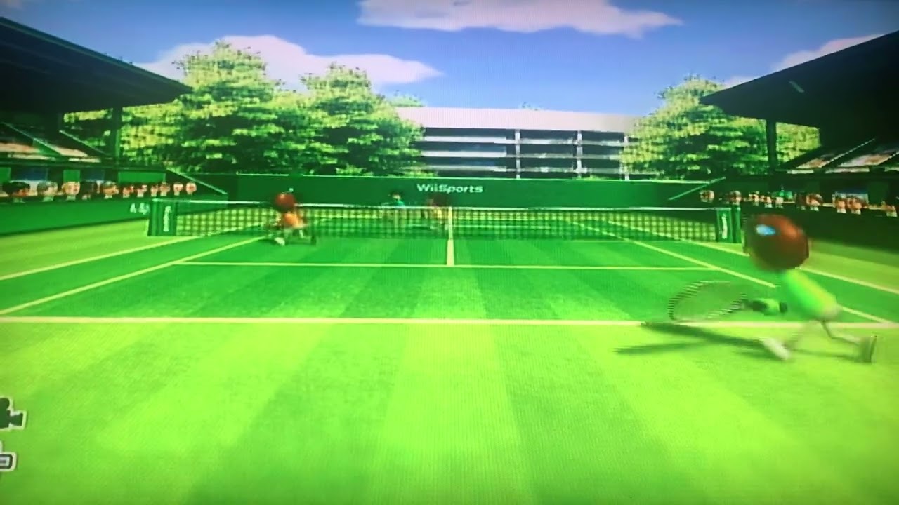 Wii Sports, T.20 I’m Gaming, Tennis 🎾, CPU Only 5/5
