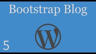 Bootstrap Blog - 5