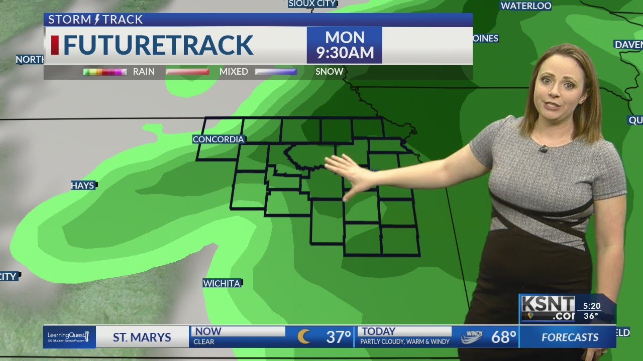 Warm & Windy Weekend, Rain Chances Return - YouTube