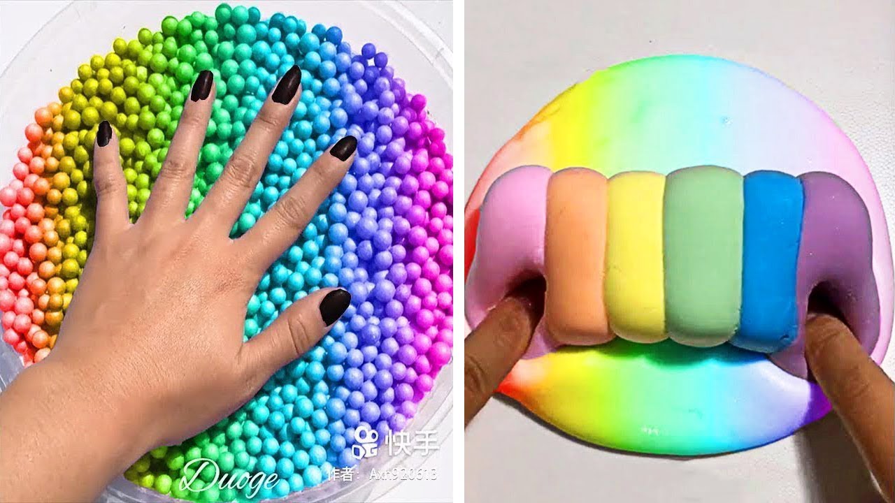 Satisfying Slime ASMR: Satisfatório & Videos de Relaxante l Relaxing Slime Compilation ASMR #1
