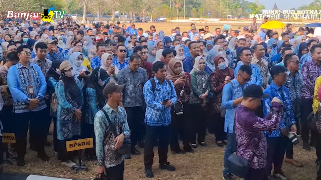 TPP ASN PEMPROV KALSEL NAIK SEJUMLAH ASN SAMBUT GEMBIRA