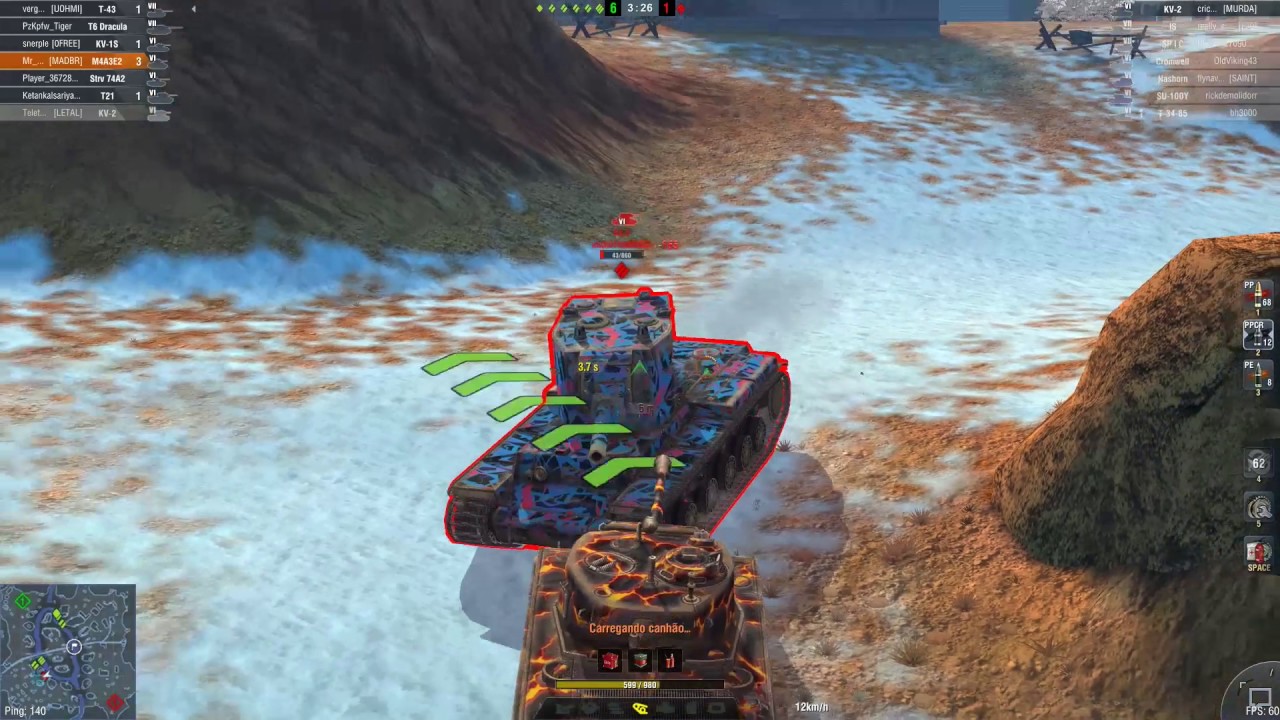 wot replay KV2 NOOB kkkkkkk