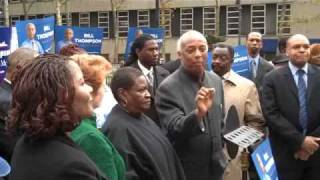 Press Conference - Charles Barron and Brooklyn Democrats Response to Markowitz endorsing Bloomberg Profile