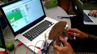 Makey Controller for Scratch Game