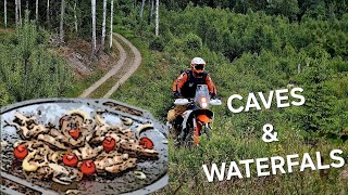 Ride & Hike, Sweden To Norway - Elgåfossen and Dalslands Largest Cave