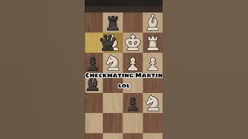 So I checkmated Martin 🇧🇬 #shorts