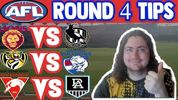 AFL- Round 4 Tips 2023