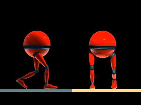 Walk Cycle, Cinema 4D - YouTube
