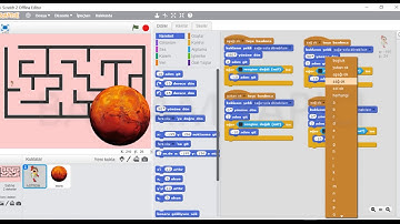 SCRATCH 2 DERSLERİ MARS LABİRENT