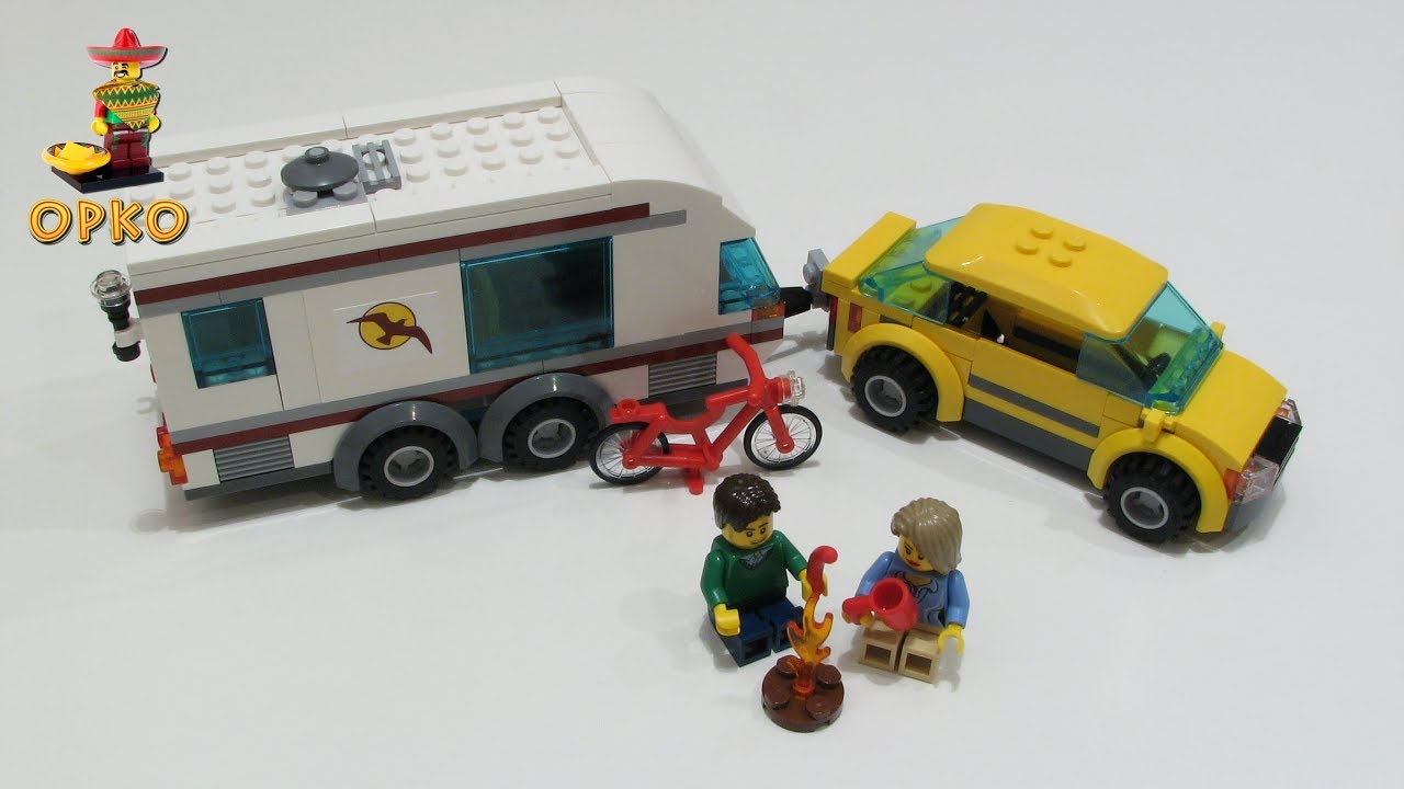Lego City Car and Caravan 4435 YouTube