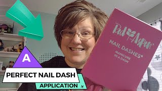 How to Apply Red Aspen Nail Dashes