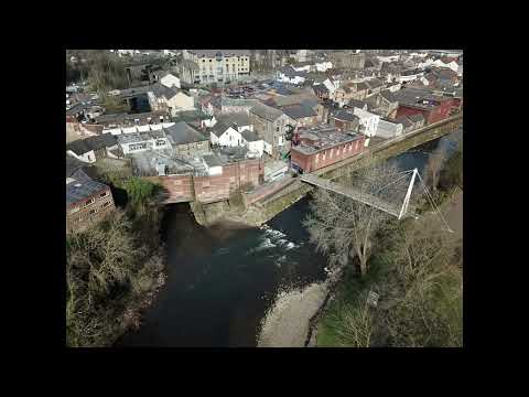 Pontypridd Drone Footage: