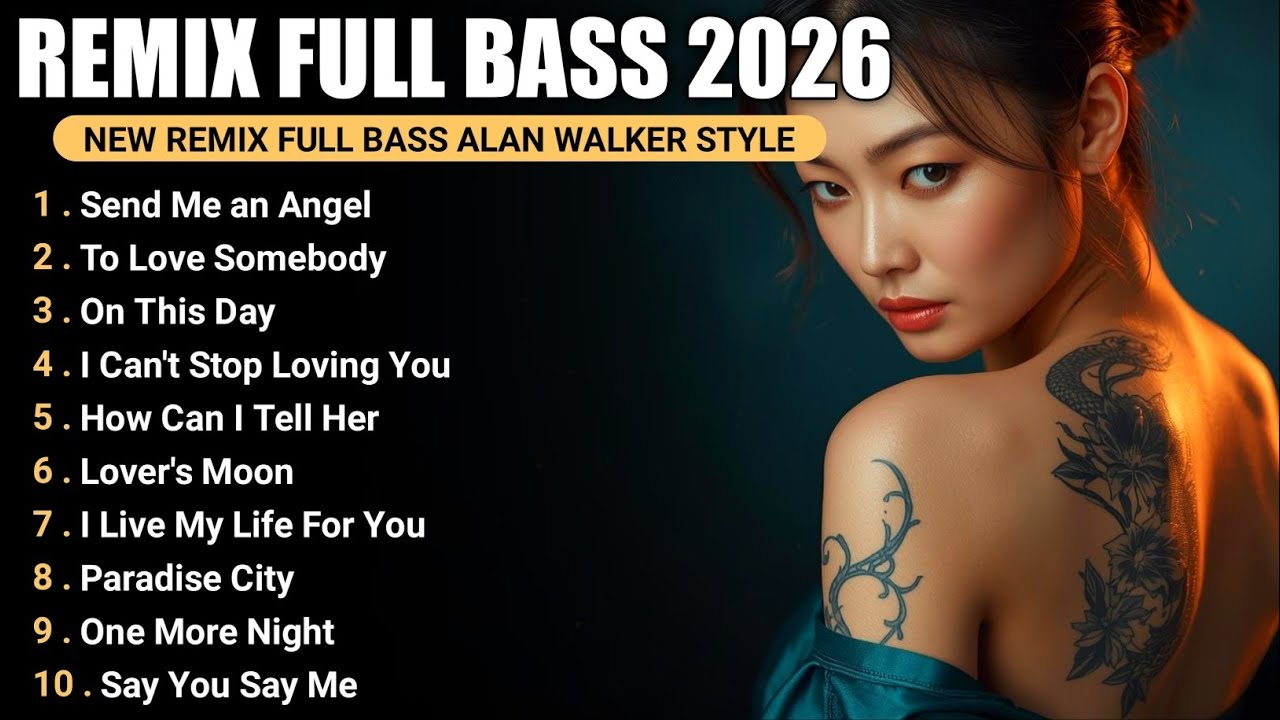 DJ Remix Full Bass 2026 | Новый альбом в стиле Алана Уокера, плейлист 2026 #EDM #Chill #RemixSong...