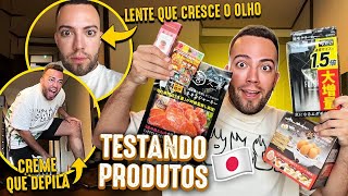 TESTANDO ESSES PRODUTOS QUE COMPREI NO JAPÃO!!!