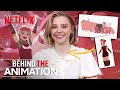 Chlo grace moretz and eugene lee yang go behind the animation for nimona  netflix