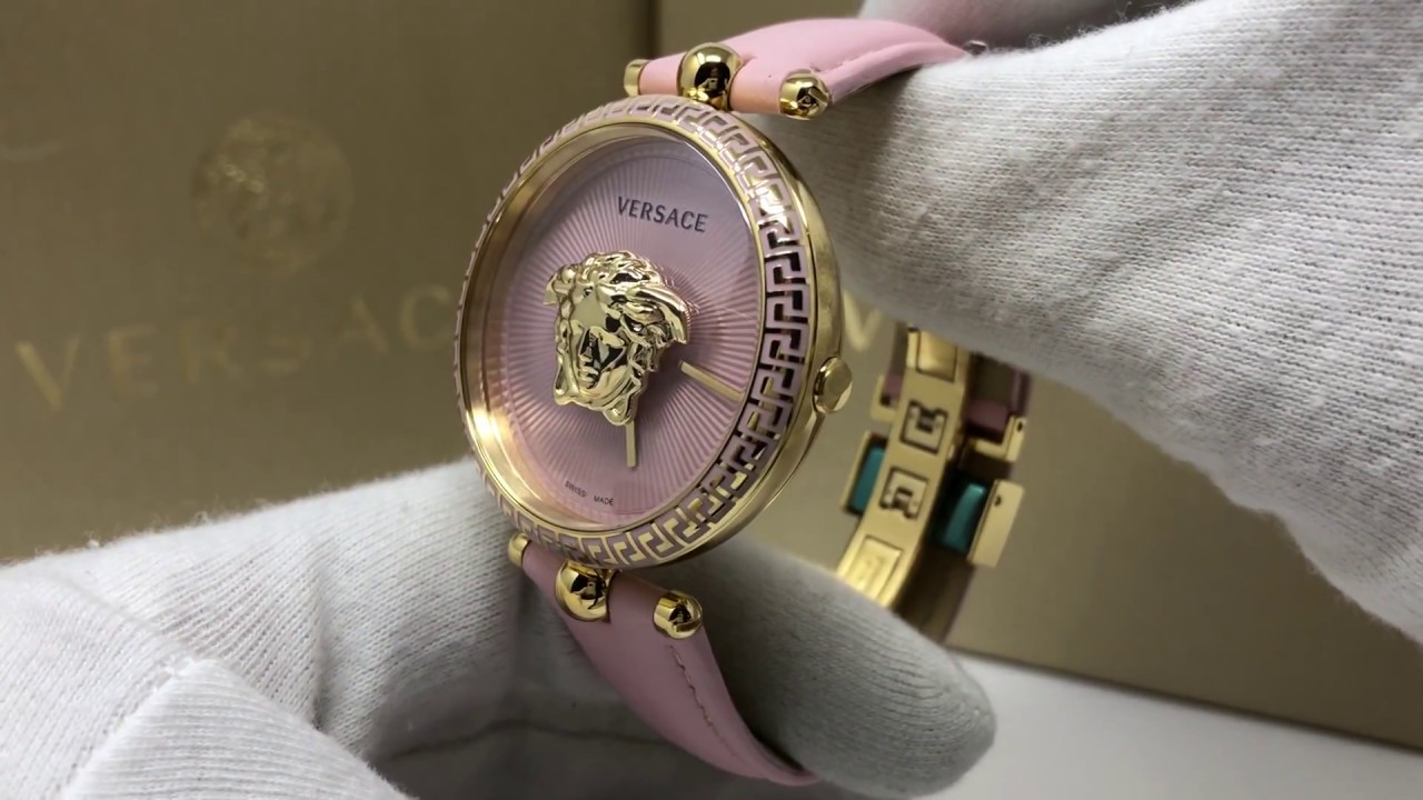 versace watch pink