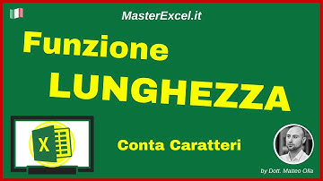 MasterExcel.it | Funzione Conta Caratteri Excel: o Meglio Funzione LUNGHEZZA (conteggio caratteri)